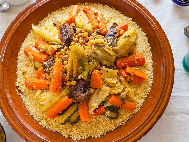 Authentic Moroccan Couscous